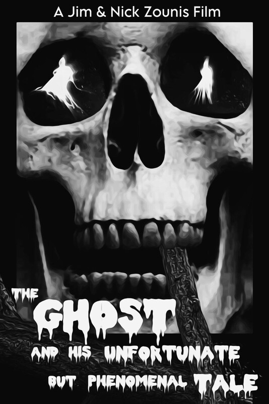 The Ghost And His Unfortunate But Phenomenal Tale (2023) - film poster, directed by Jim & Nick Zounis