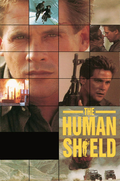 The Human Shield (1992) - film poster, directed by Ted Post