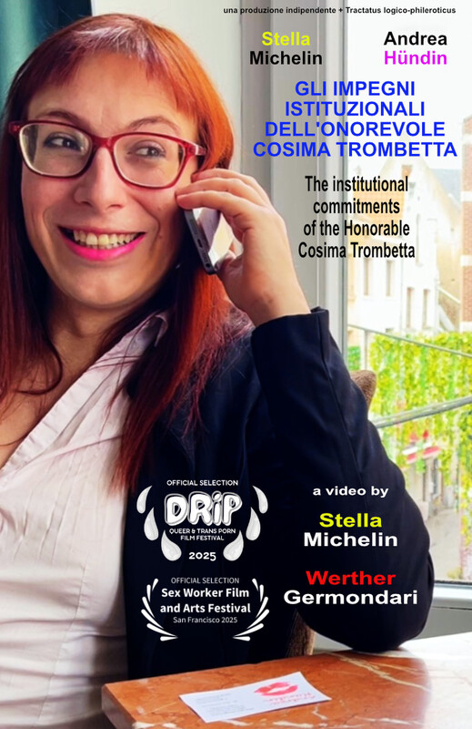 The institutional commitments of the Honorable Cosima Trombetta (2025) - film poster, directed by Werther Germondari