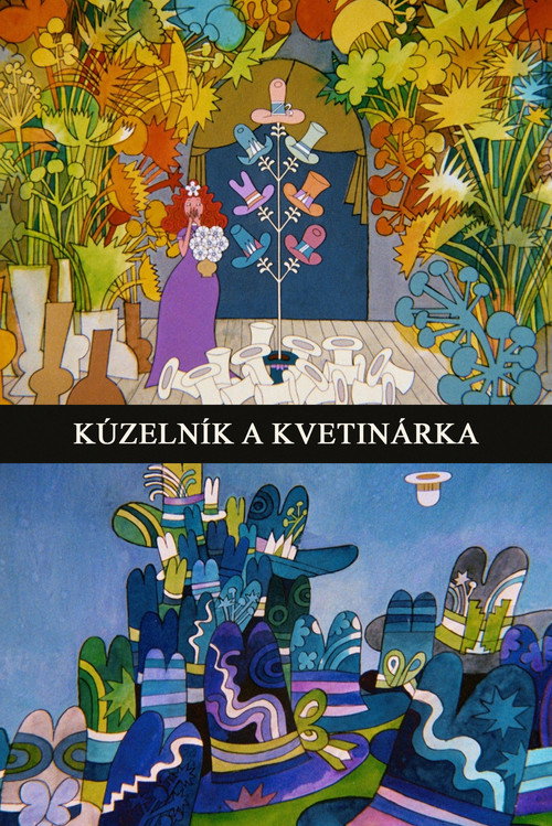 The Magician and the Flower Girl (1986) - film poster, directed by Vlastimil Herold