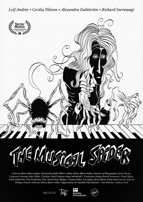 The Musical Spider (2024) - film poster, directed by Henry Selder