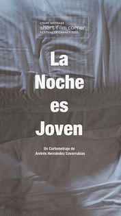 The Night Is Young (2014) - film poster, directed by Andrés Hernández Covarrubias