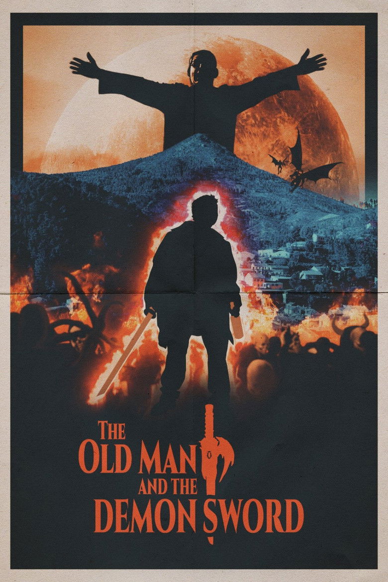 The Old Man and the Demon Sword (2024) - film poster, directed by Fábio Powers