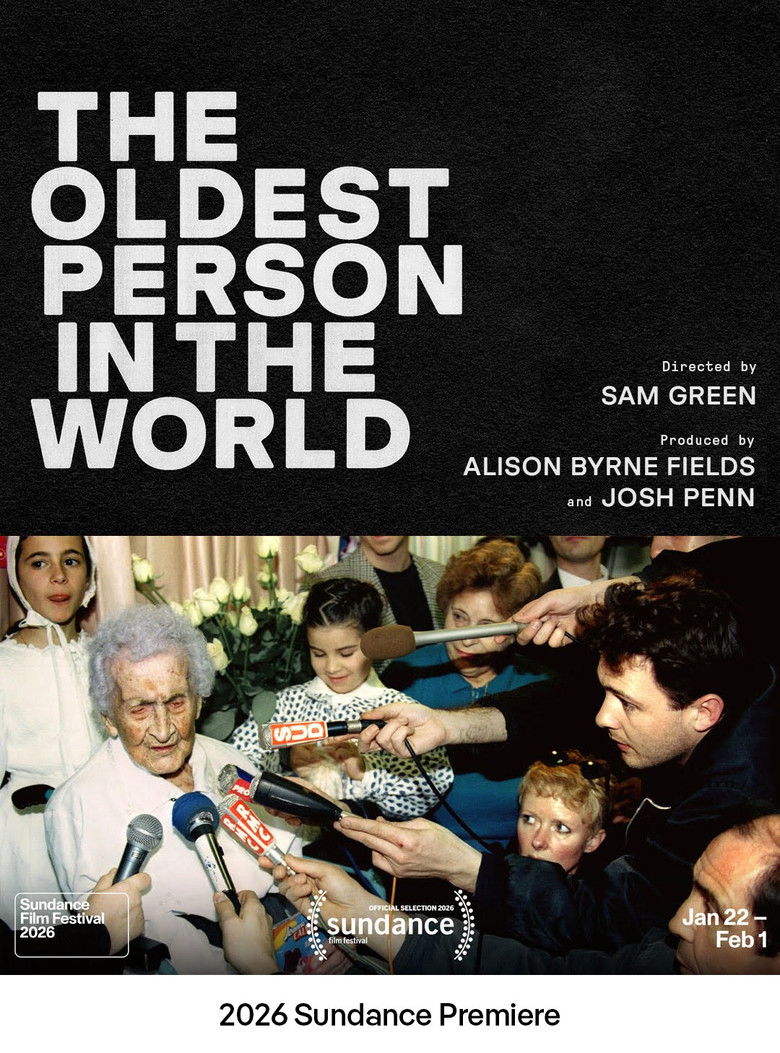 The Oldest Person in the World (2026) — film poster, directed by Sam Green