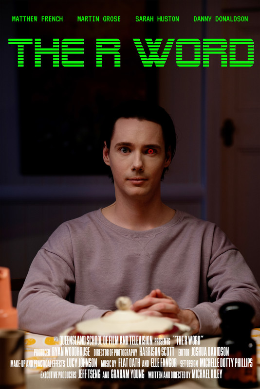 The R Word (2022) - film poster, directed by Michael Riley