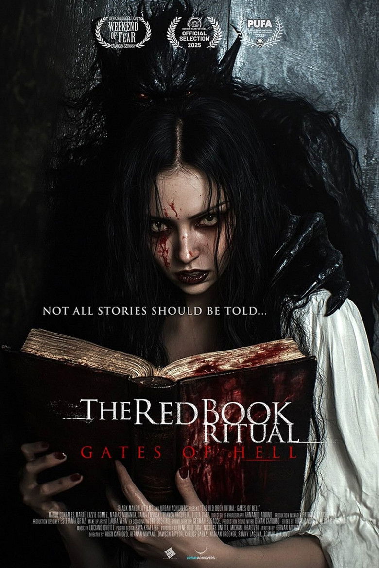The Red Book Ritual: Gates of Hell (2025) — film poster, directed by Carlos Baena