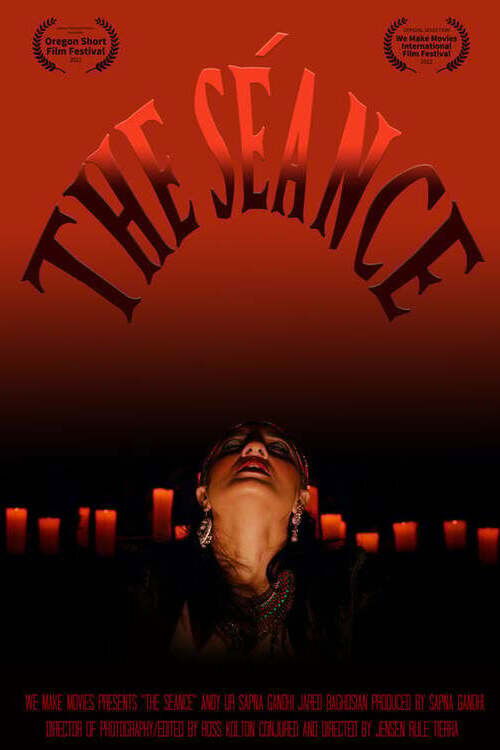 The Seance (2022) - film poster, directed by Jensen Rule Tierra