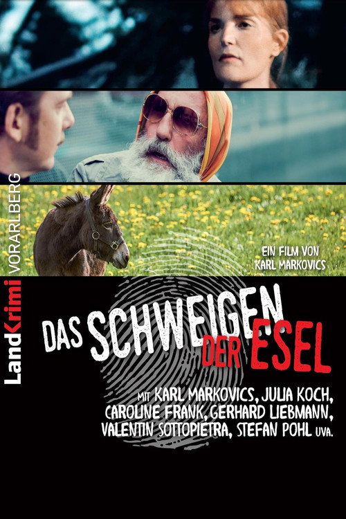 The Silence of the Donkeys (2023) - film poster, directed by Karl Markovics