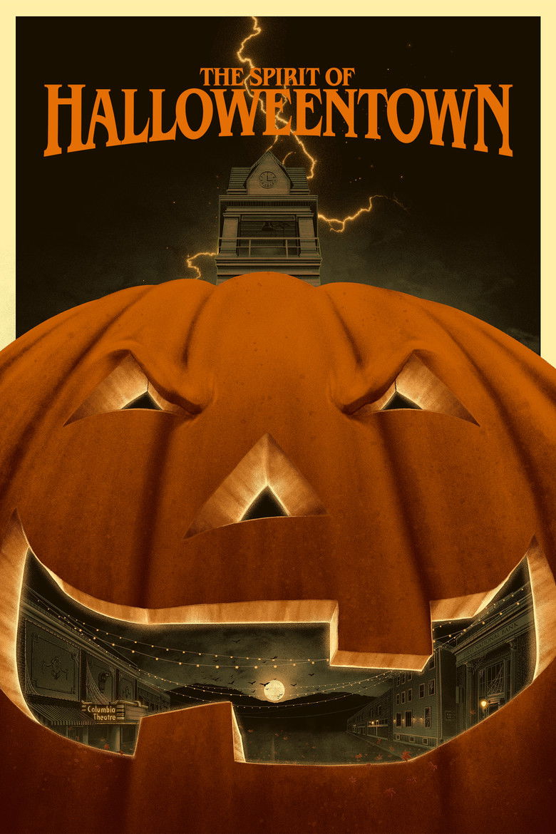 The Spirit of Halloweentown (2024) - film poster, directed by Bradford Thomason