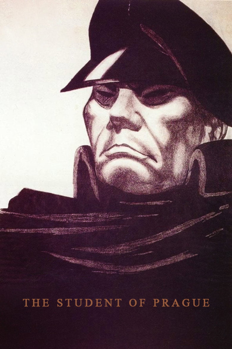 The Student of Prague (1913) - film poster, directed by Stellan Rye