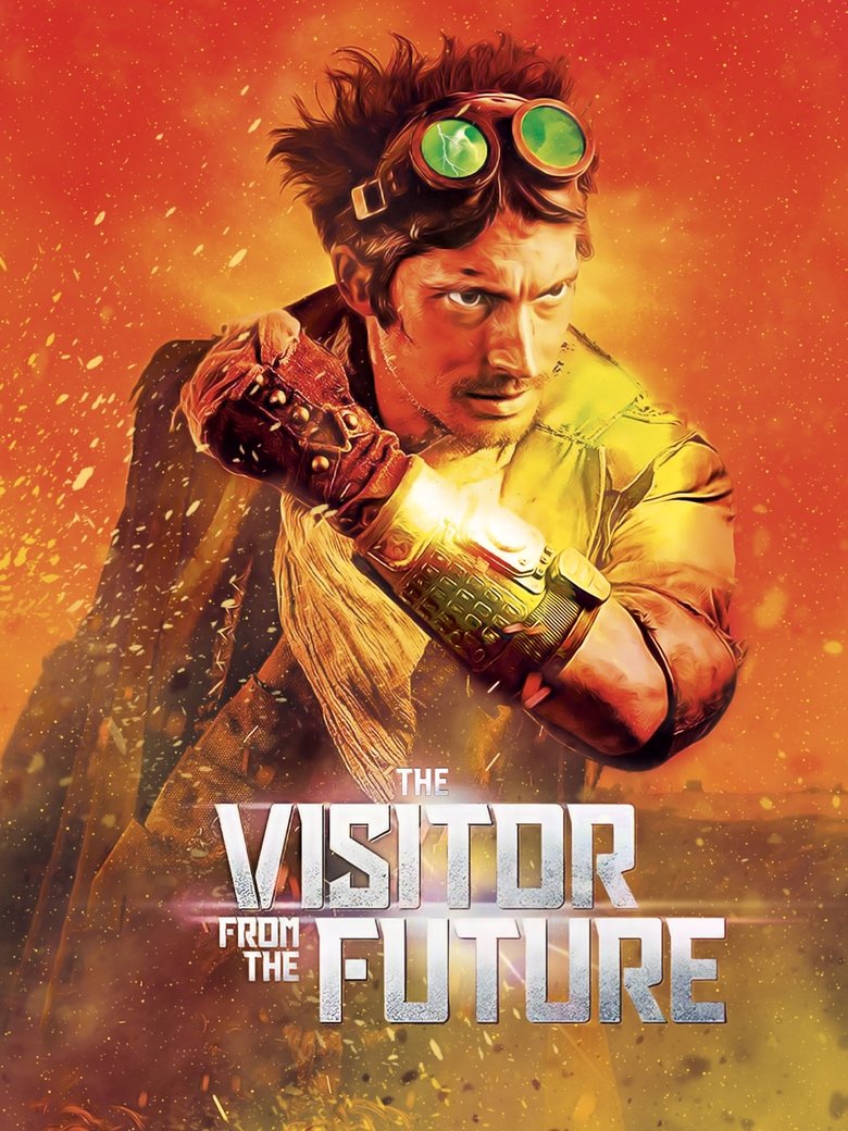 The Visitor from the Future (2022) - film poster, directed by François Descraques