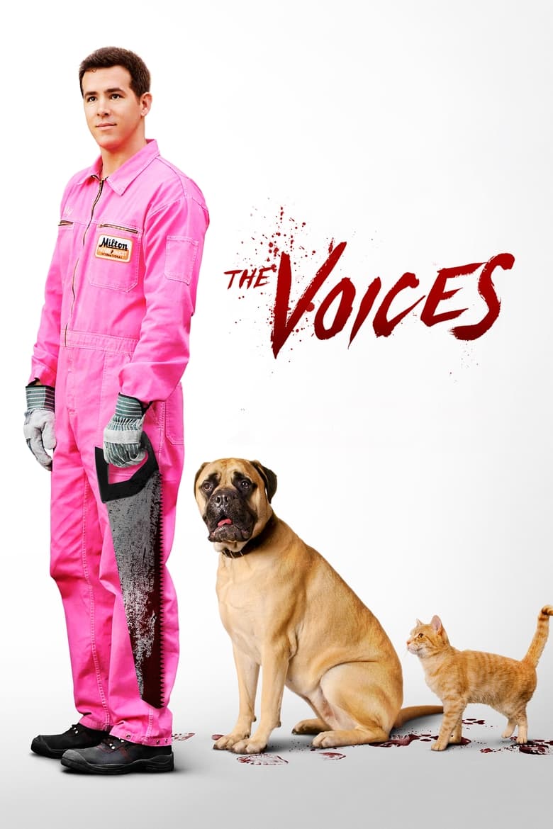 The Voices (2014) - film poster, directed by Marjane Satrapi