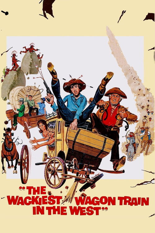 The Wackiest Wagon Train in the West (1976) — film poster, directed by Jack Arnold