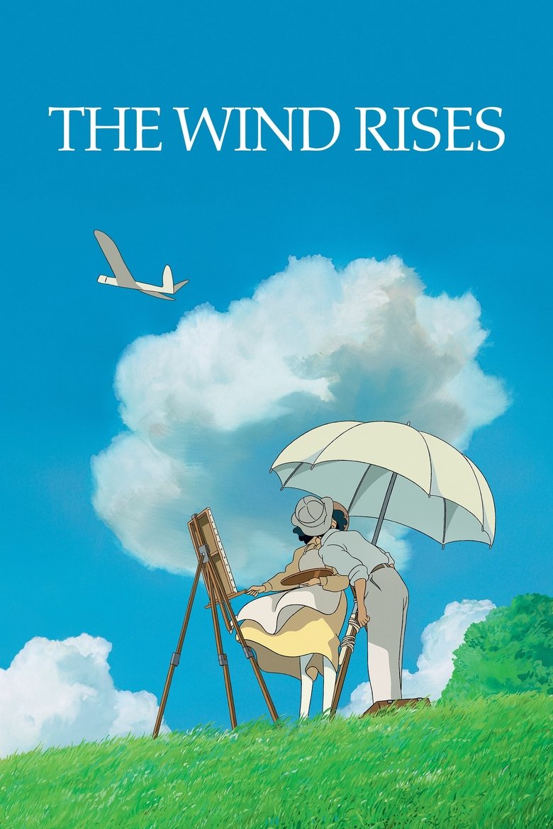 The Wind Rises (2013) — film poster, directed by Hayao Miyazaki