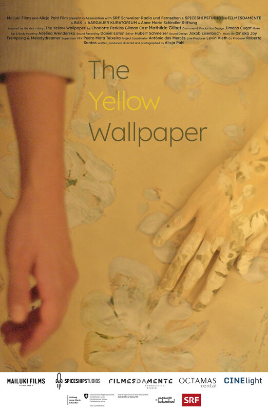 The Yellow Wallpaper (2025) - film poster, directed by Alicja Pahl