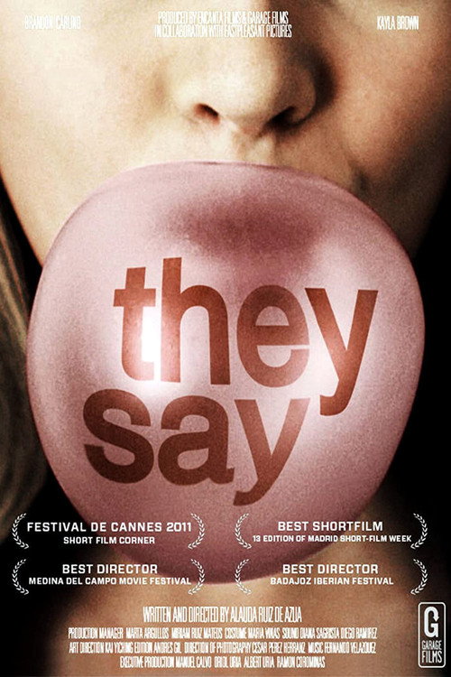 They Say (2011) - film poster, directed by Alauda Ruiz de Azúa