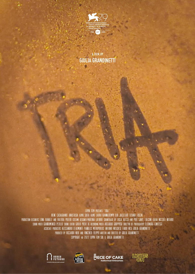 TRIA (2022) — film poster, directed by Giulia Grandinetti