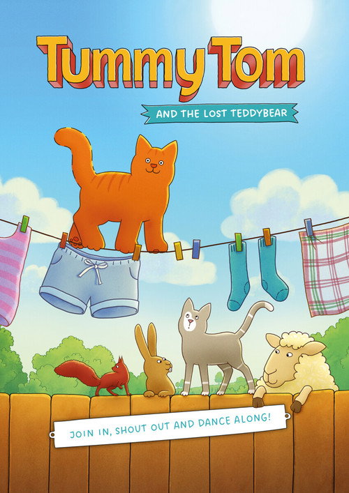 Tummy Tom and the Lost Teddybear (2024) - film poster, directed by Joost van den Bosch