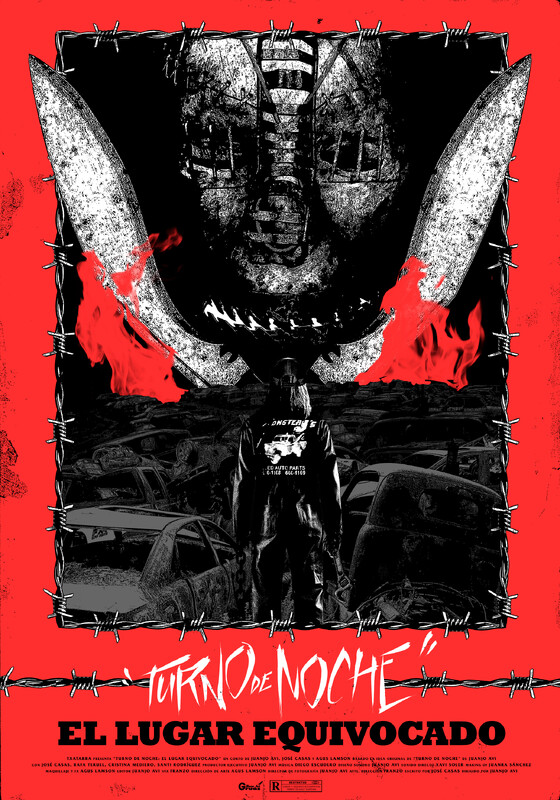 Turno de Noche: The Wrong Place (2023) - film poster, directed by Juanjo Avi