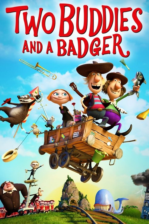 Two Buddies and a Badger (2015) — film poster, directed by Rune Spaans