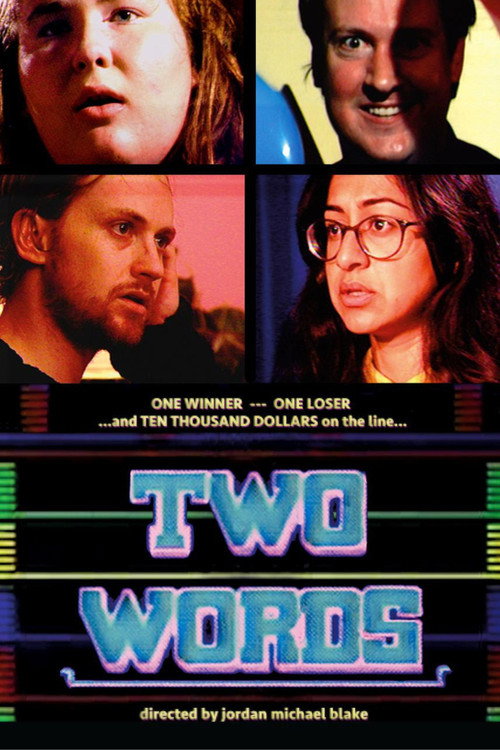 Two Words (2020) - film poster, directed by Jordan Michael Blake