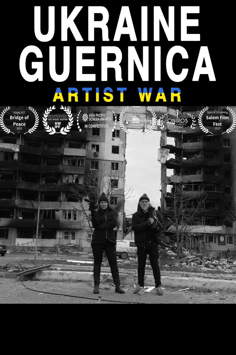 Ukraine Guernica - Artist War (2023) — film poster, directed by George Gittoes