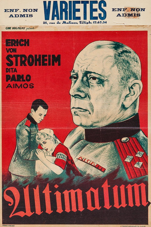 Ultimatum (1938) - film poster, directed by Robert Wiene