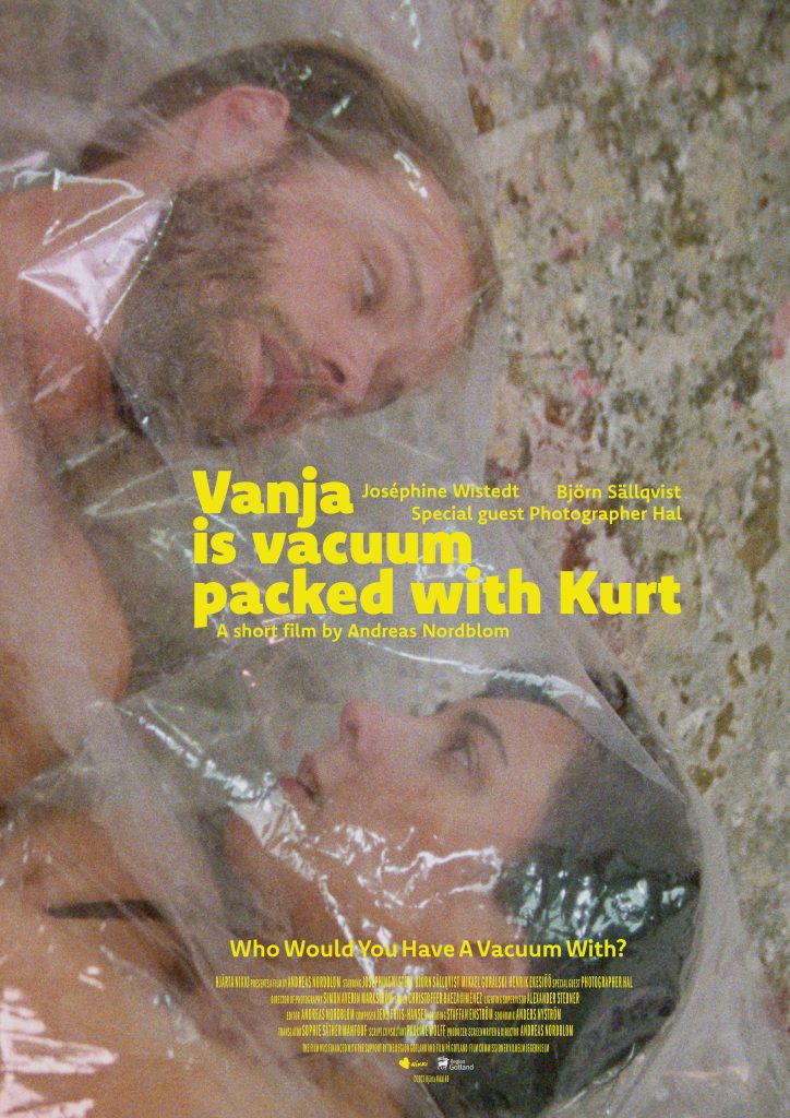 Vanja is vacuum packed with Kurt (2023) - film poster, directed by Andreas Nordblom