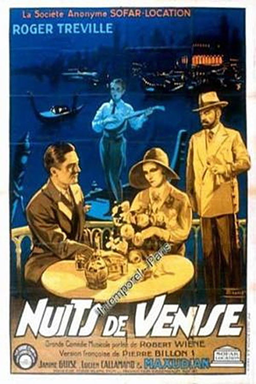 Venetian Nights (1931) - film poster, directed by Robert Wiene