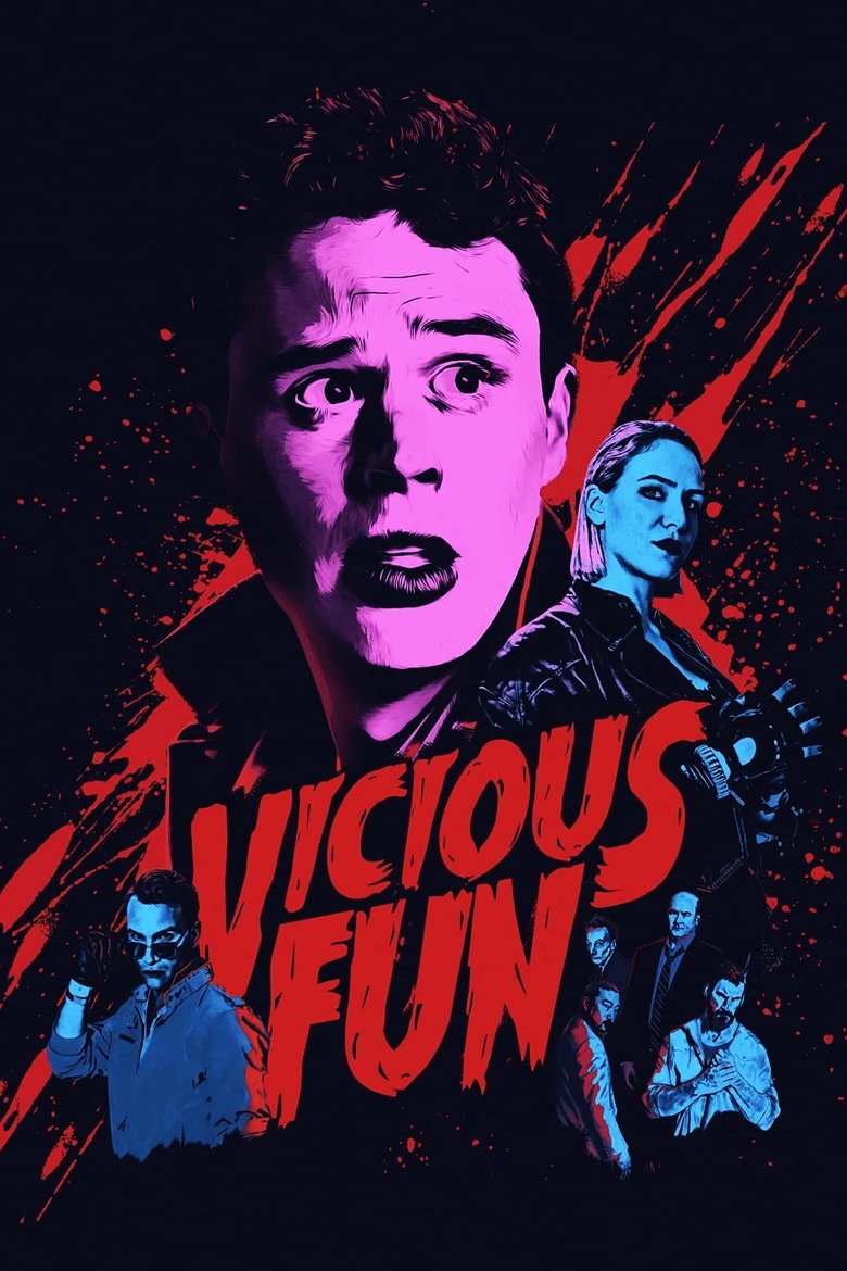 Vicious Fun (2021) - film poster, directed by Cody Calahan