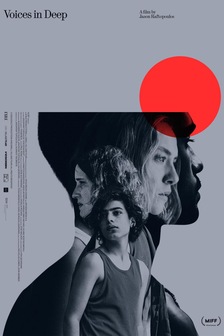Voices in Deep (2023) - film poster, directed by Jason Raftopoulos
