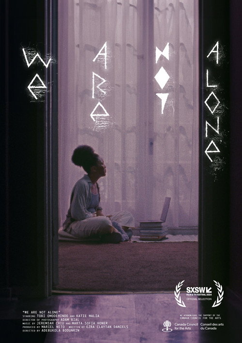We Are Not Alone - film poster, directed by Adebukola Bodunrin
