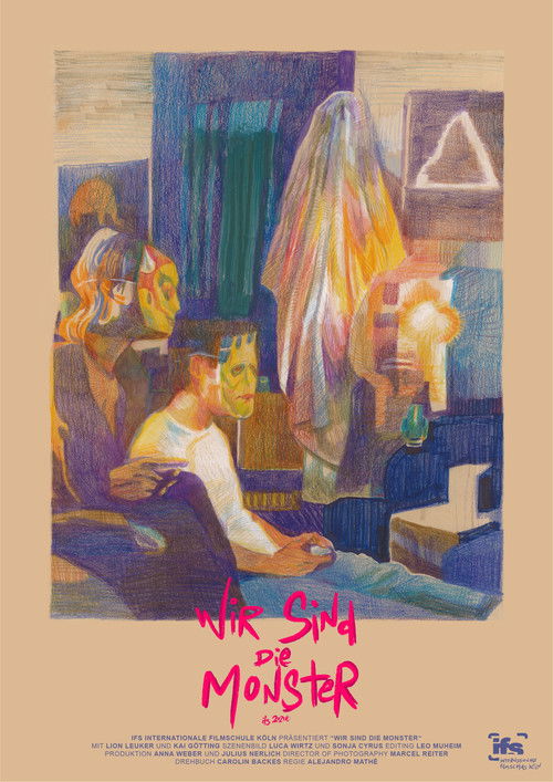 We Are the Monsters (2021) — film poster, directed by Alejandro Mathé