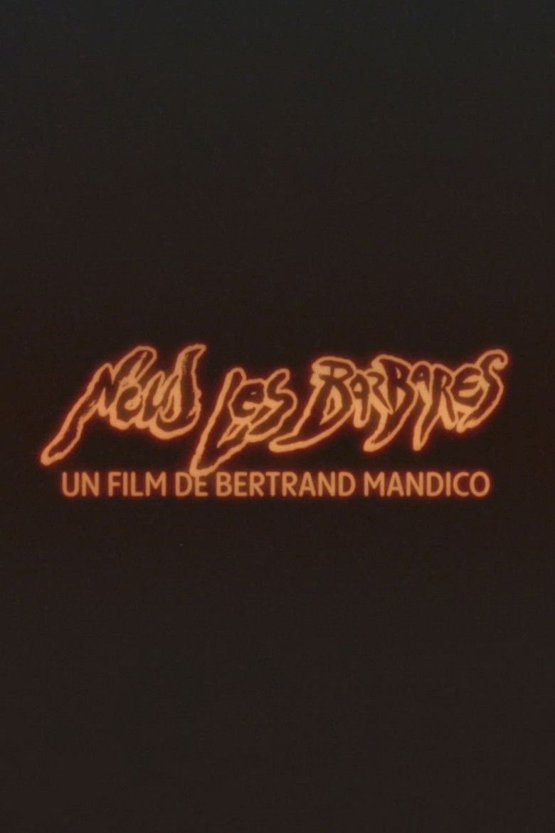 We Barbarians (2023) — film poster, directed by Bertrand Mandico