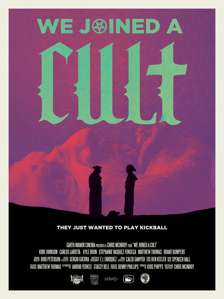We Joined A Cult (2023) — film poster, directed by Chris McInroy