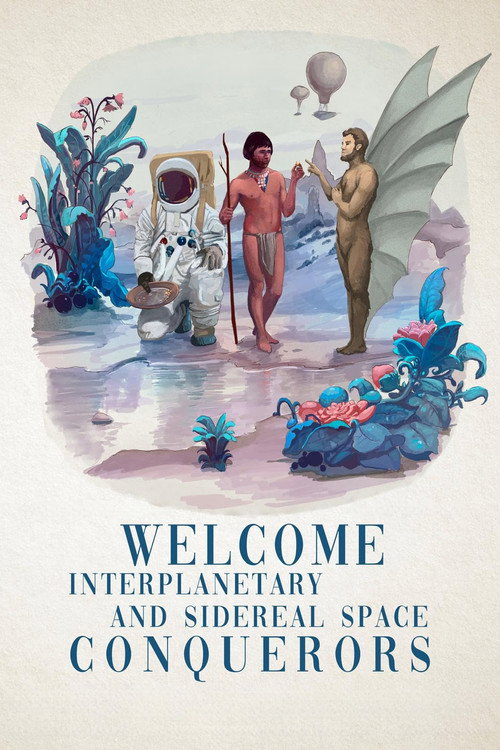 Welcome Interplanetary and Sidereal Space Conquerors (2024) — film poster, directed by Andrés Jurado