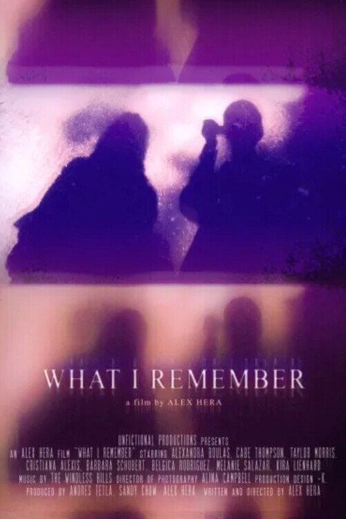 What I Remember (2025) - film poster