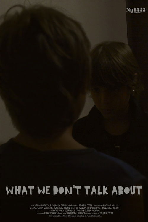 What we don't talk about (2025) - film poster