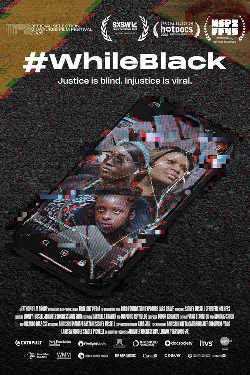 #WhileBlack (2026) - film poster, directed by Jennifer Holness