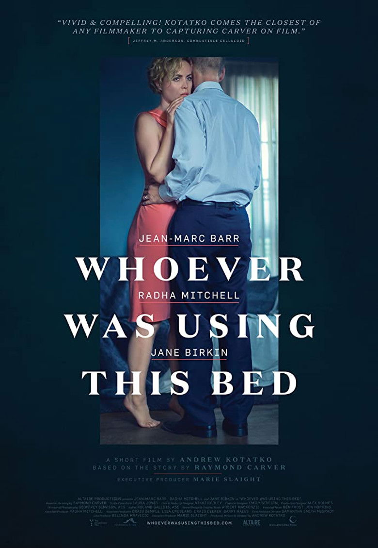 Whoever Was Using This Bed (2016) — film poster, directed by Andrew Kotatko