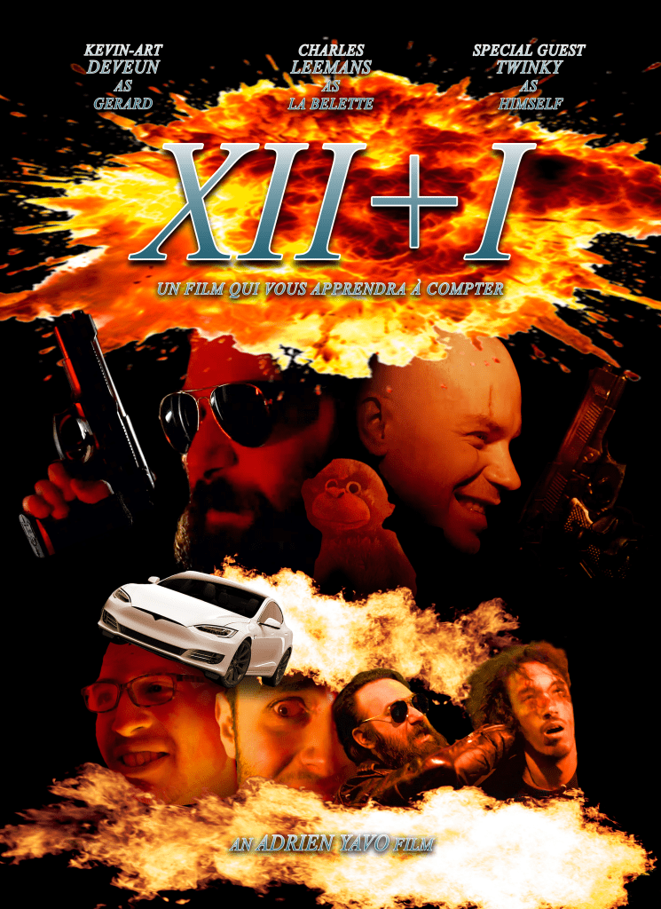 XII+I (2023) - film poster, directed by Adrien Yavo