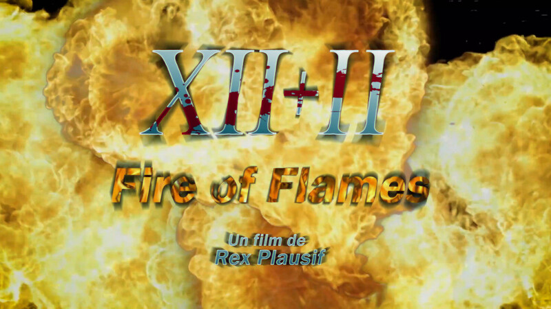 XII+II, Fires of flames (2024) - film poster, directed by Adrien Yavo