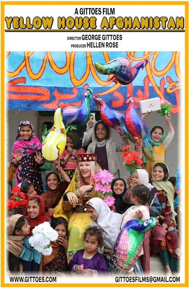 Yellow House Afghanistan (2025) — film poster, directed by George Gittoes