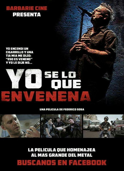 Yo sé lo que envenena (2017) — film poster, directed by Federico Sosa