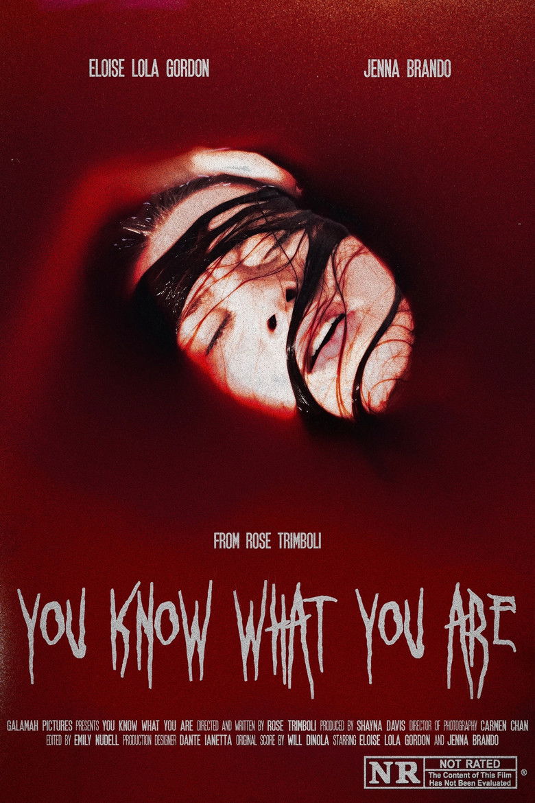 You Know What You Are (2025) — film poster, directed by Rose Trimboli