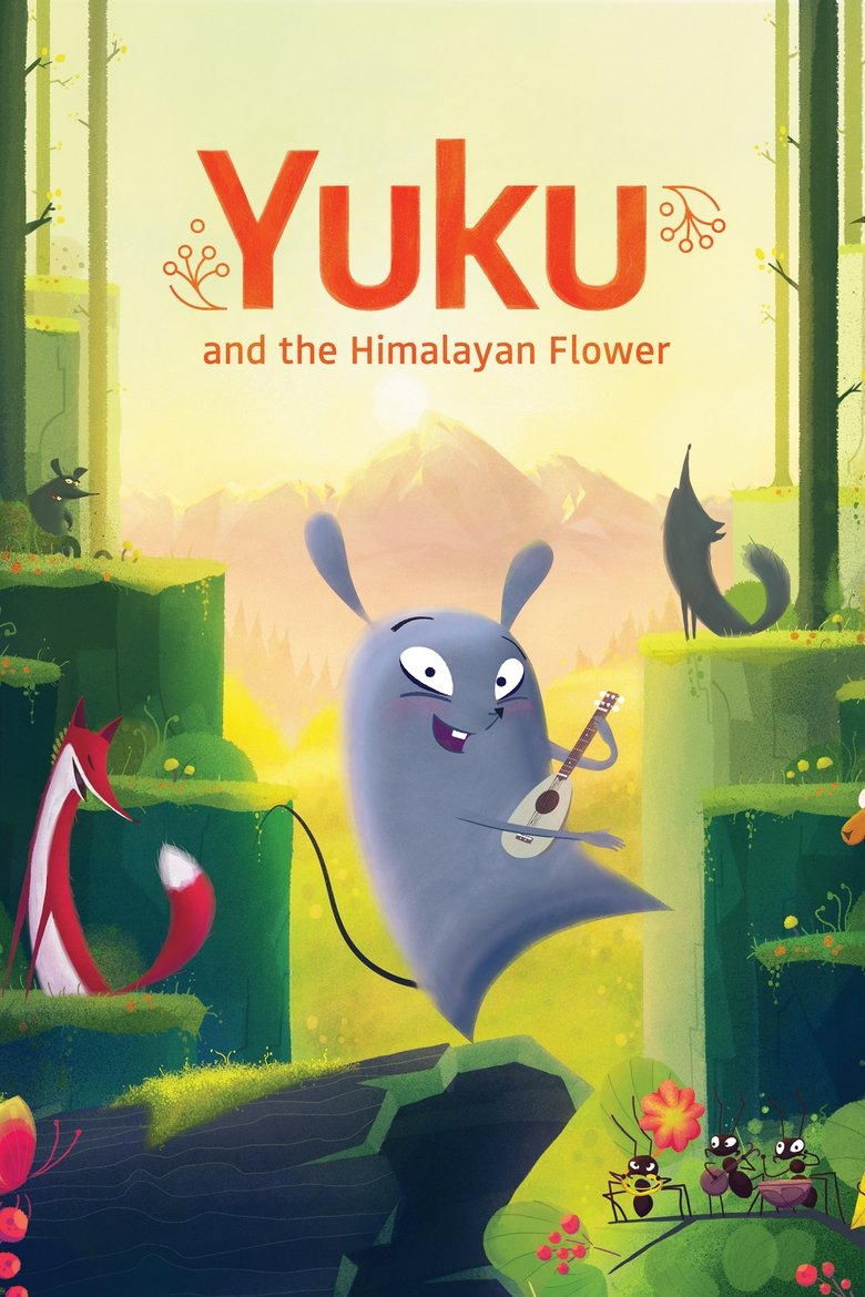 Yuku and the Himalayan Flower (2022) — film poster, directed by Rémi Durin