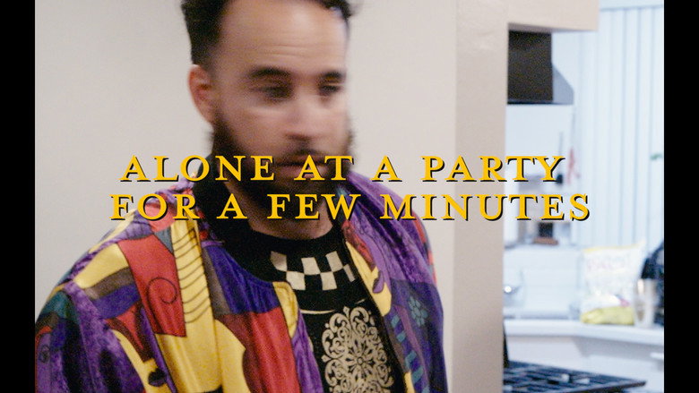 Alone at a party for a few minutes