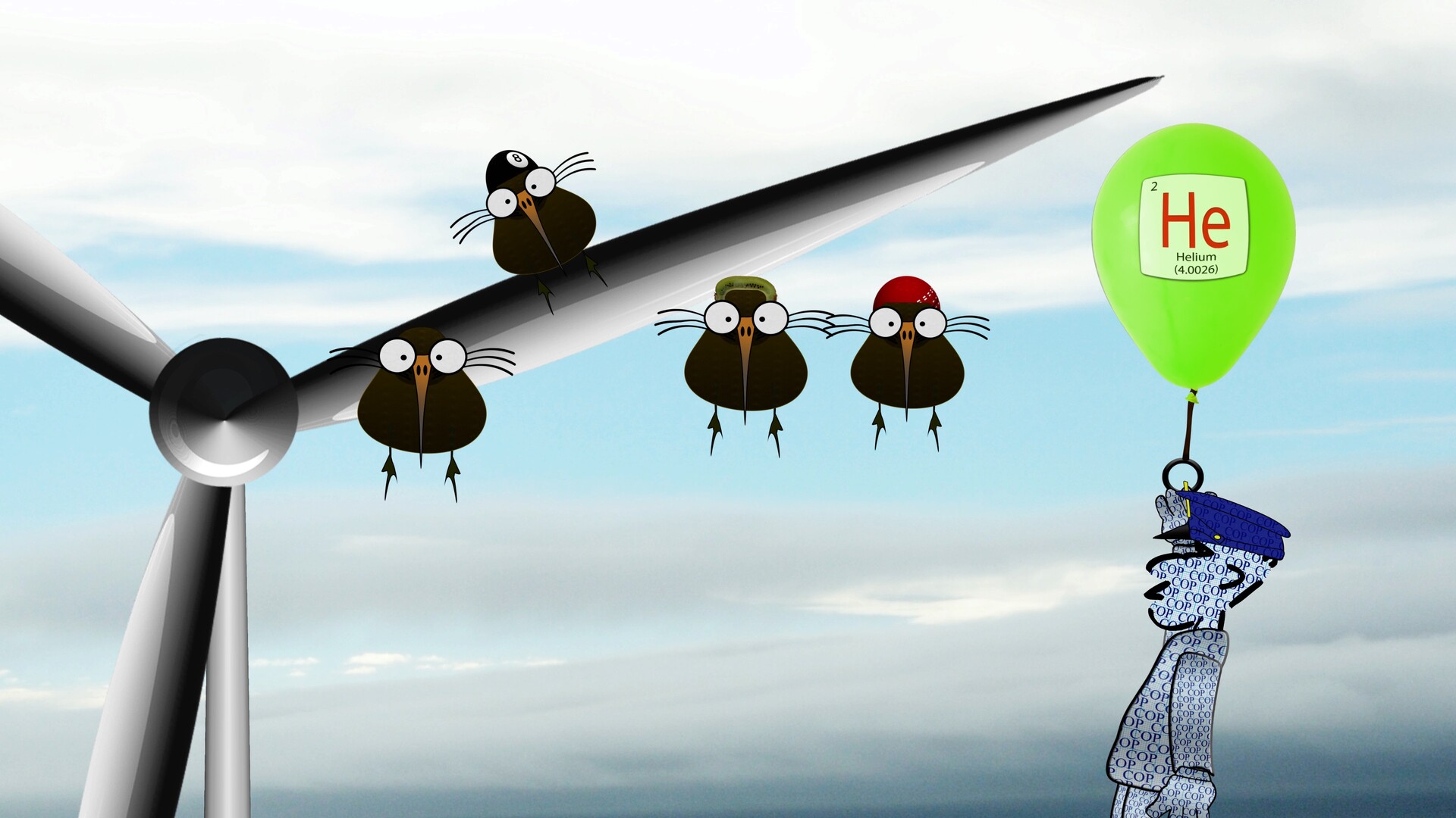 The Apteryx Clan and the great falafel ball heist