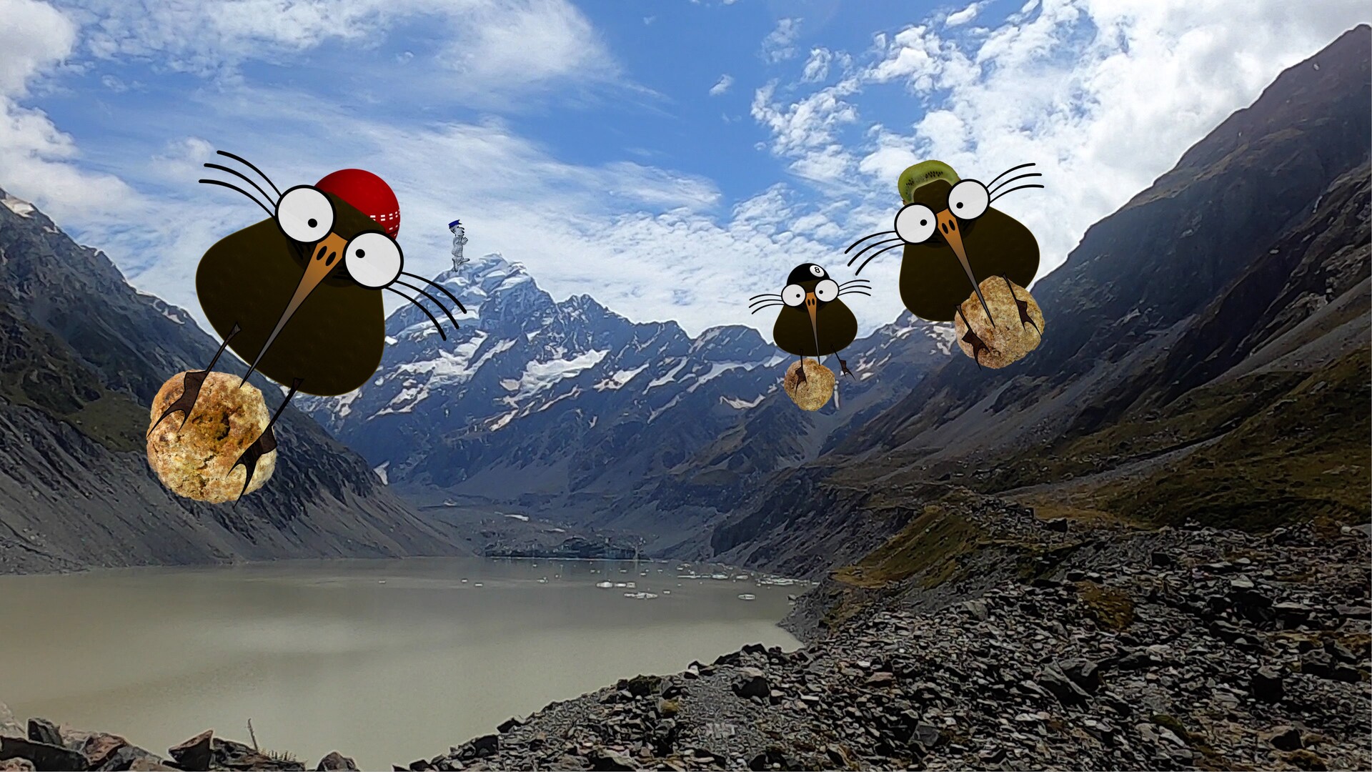 The Apteryx Clan and the great falafel ball heist