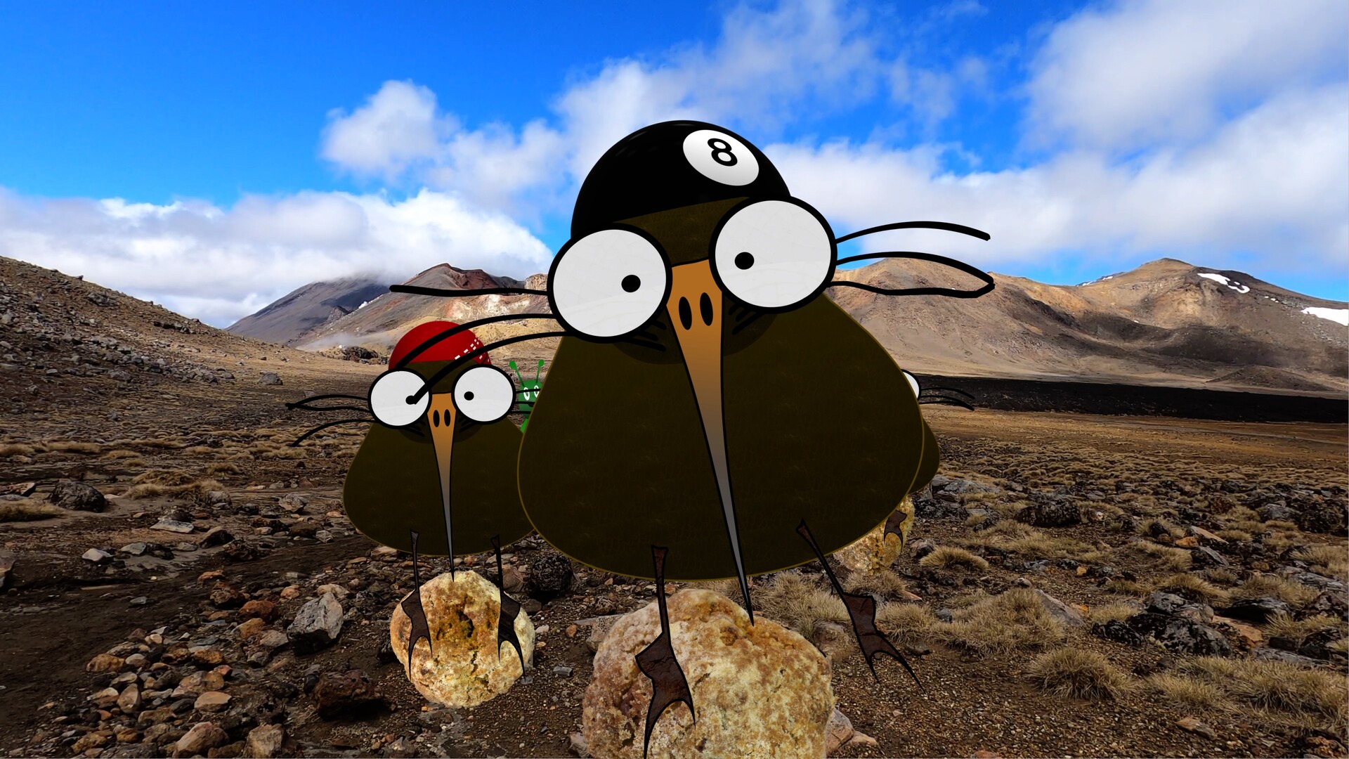 The Apteryx Clan and the great falafel ball heist